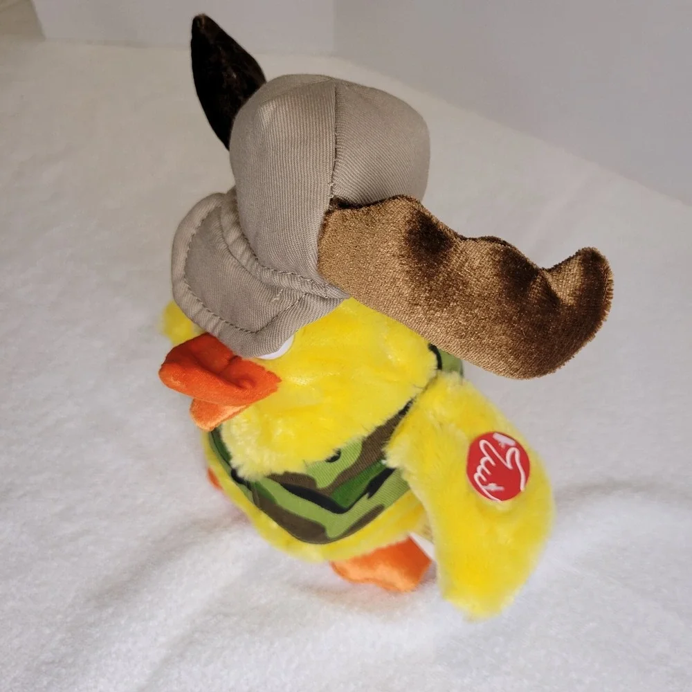 Dan Dee Collectors Choice musical Hunter Duck plush toy
